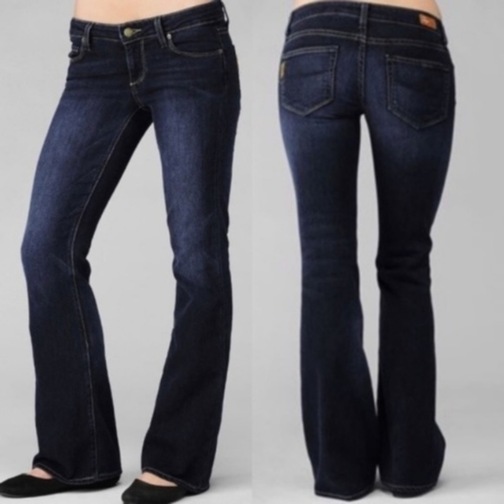 Paige Laurel Canyon MidRise Rise Flare Jeans